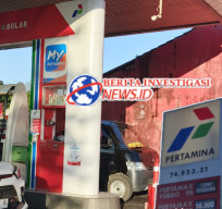 Gran Max Bermesin Bensin Isi Solar Bawa Tong Oranye, Aktivitas di SPBU Kolongan Maumbi Jadi Sorotan Publik