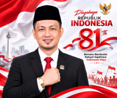 Richi Hadji Ali Ucapkan Dirgahayu RI ke-81, Ajak Warga Boltim Terus Berkarya dan Membangun Daerah