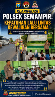Polsek Semampir Tegaskan Aturan di Pegirian: ETLE Dikerahkan, Warga Diminta Tertib
