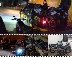 Polres Gresik Bubarkan Balap Liar di Sunrise Bringkang, Tujuh Motor Berhasil Diamankan