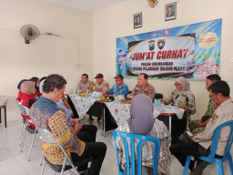 Jumat Curhat Polsek Krembangan, Warga Keluhkan Miras, Curanmor dan Dugaan Narkoba