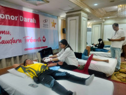 Semarak Kemerdekaan, Sahid Surabaya Hotel Gelar Aksi Donor Darah