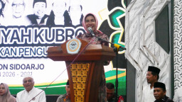 Wabup Mimik Hadiri Khususiyah Kubro dan Pelantikan Pengurus DPD ITQON  Sidoarjo