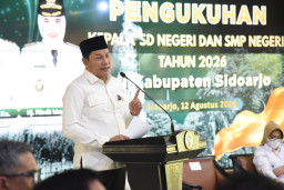 Kukuhkan Ratusan Kepala SD dan SMP Negeri, Bupati Subandi Ingatkan  Jabatan Itu Amanah