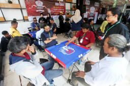 Turnamen Domino Kemerdekaan 2026 Diikuti 64 Jurnalis Berbagai Media, Rebut Piala ORADO Jawa Timur