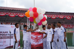 Lapas Narkotika Pamekasan Resmi Buka Semarak HUT Kemerdekaan RI Ke-81, Kobarkan Semangat Persatuan dan Sportivitas