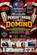 Semarakkan HUT RI ke-81, Komunitas Wartawan dan LSM Pak Salim Gelar Lomba Domino Berhadiah Sepeda Motor di Sampang