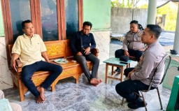 Tegas! Polsek Camplong Ingatkan Sanksi 5 Tahun Penjara dan Denda Rp100 Miliar bagi Penambang Pasir Ilegal