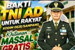 Dukung Kesehatan Generasi Muda, Kodim 0828/Sampang Bakal Gelar Khitanan Massal Gratis