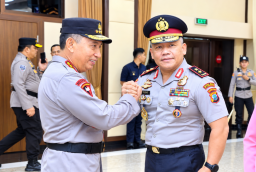 Naik Pangkat Bintang Dua, Kapolda Sulut Yudo Hermanto dan Awi Setiyono Terima Kenaikan Pangkat di Mabes Polri