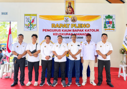 KBK Keuskupan Manado Perkuat Konsolidasi, Sejumlah Wartawan Senior Bergabung di Media Center