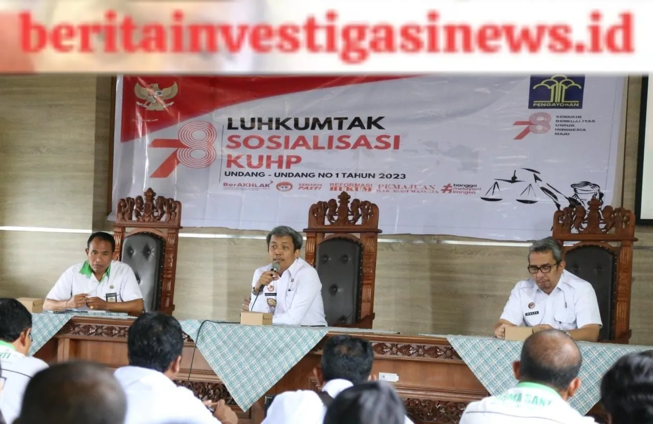 Sosialisasi KUHP, Penyuluhan Hukum Serentak Jelang Peringatan HDKD ke-78