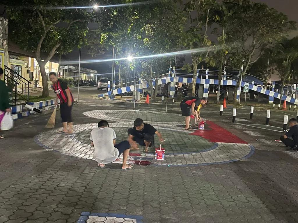 Polres Malang Ubah Materi Ujian Praktik SIM Angka 8
