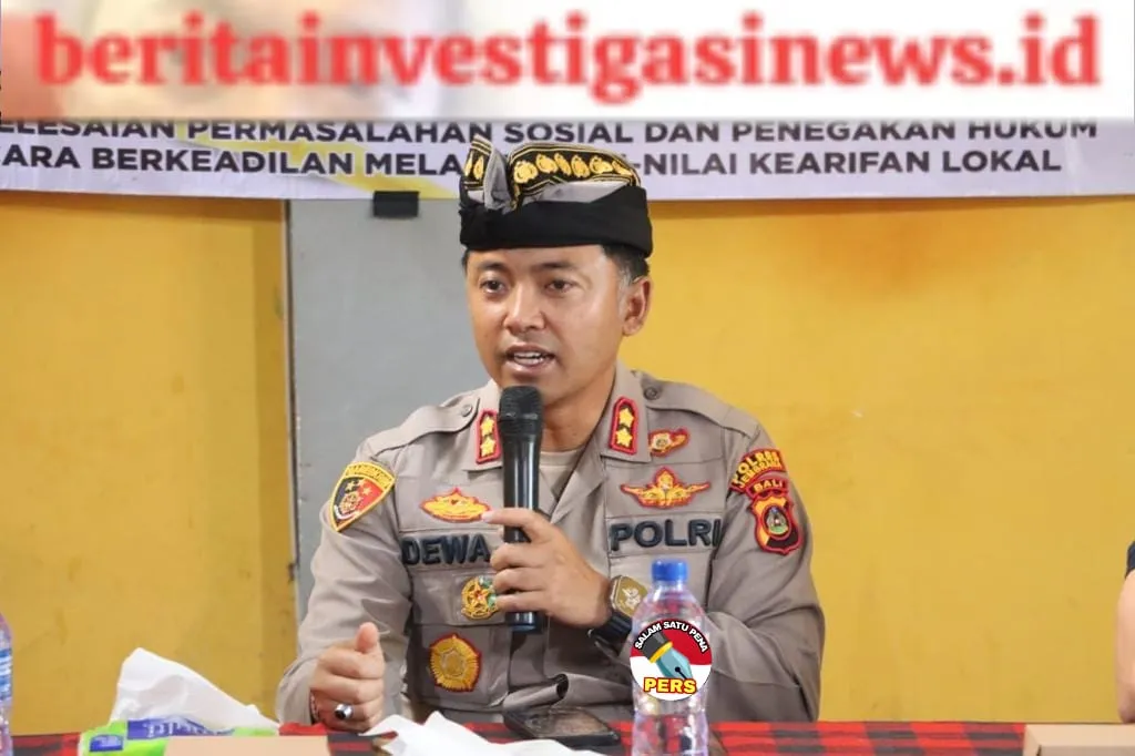 Jumat Curhat Menyame Braya Kapolres Jembrana Bersama Toga, Tomas dan LMD Banyubiru