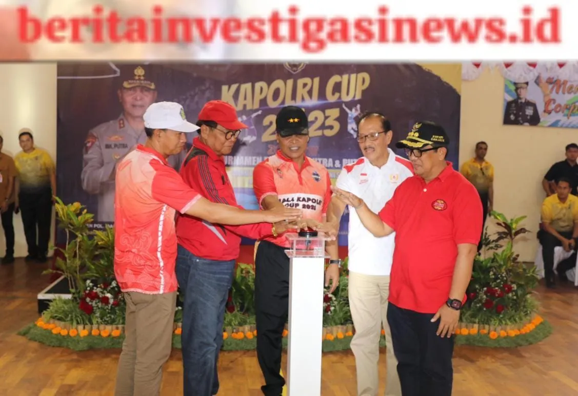 Kapolda Bali Buka Kejuaraan Bola Voli Kapolri Cup 2023 Zona VIII