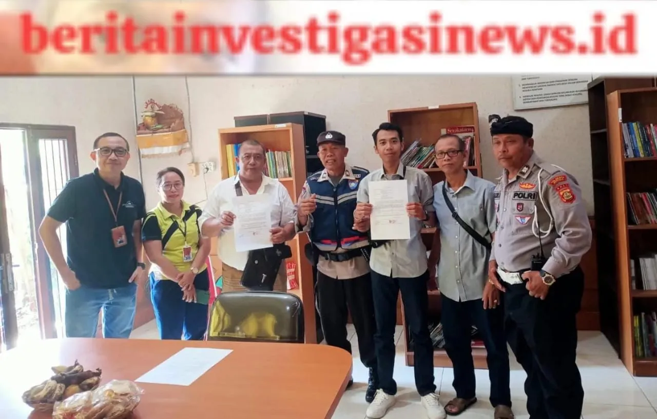 Polisi Banjar Hebat Polresta Denpasar Mediasi Permasalahan Warga Desanya