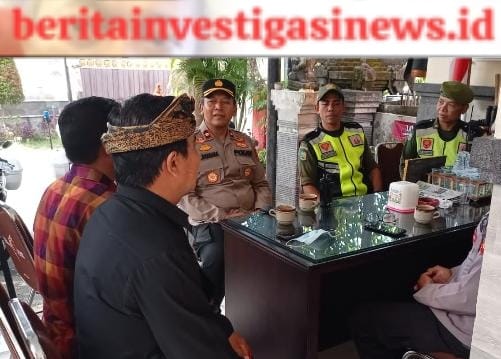 Jumat Curhat Polsek Dentim Eratkan Komunikasi Dengan Tokoh Masyarakat