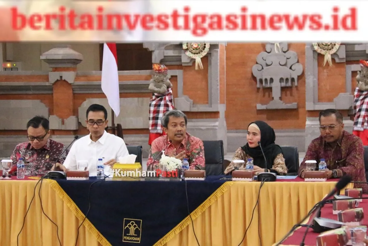 Exit Meeting Pemeriksaan Pendahuluan Kinerja Manajemen Pemasyarakatan Pada Kanwil Kemenkumham Bali 