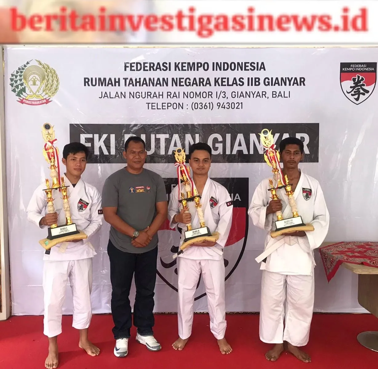 Pertandingan Kempo Antar Graha Dilingkungan Kanwil Sambut HUT RI dan HDKD ke-78