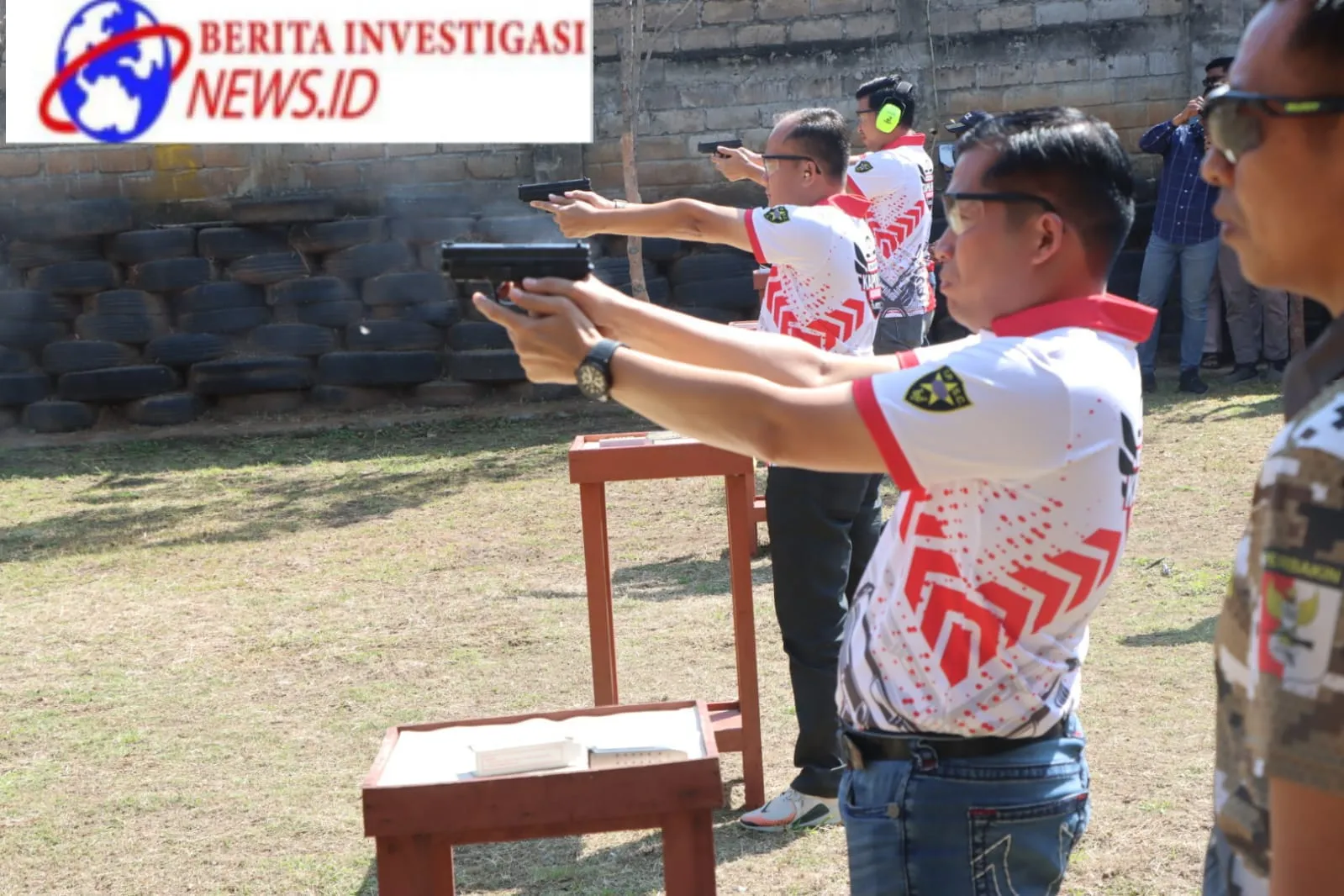 Tradisi Lomba Menembak IPSC Level 1 Piala Kapolres Nganjuk Cup 2023, Ramaikan Peringatan HUT Republik Indonesia ke-78 Tahun 2023