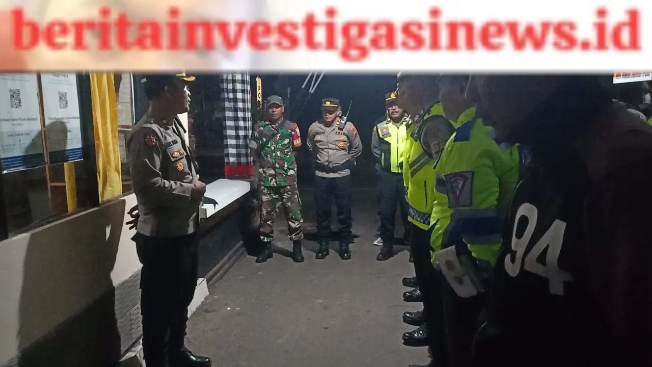Sinergitas TNI-POLRI Laksanakan Patroli Gabungan di Wilayah Blahbatuh