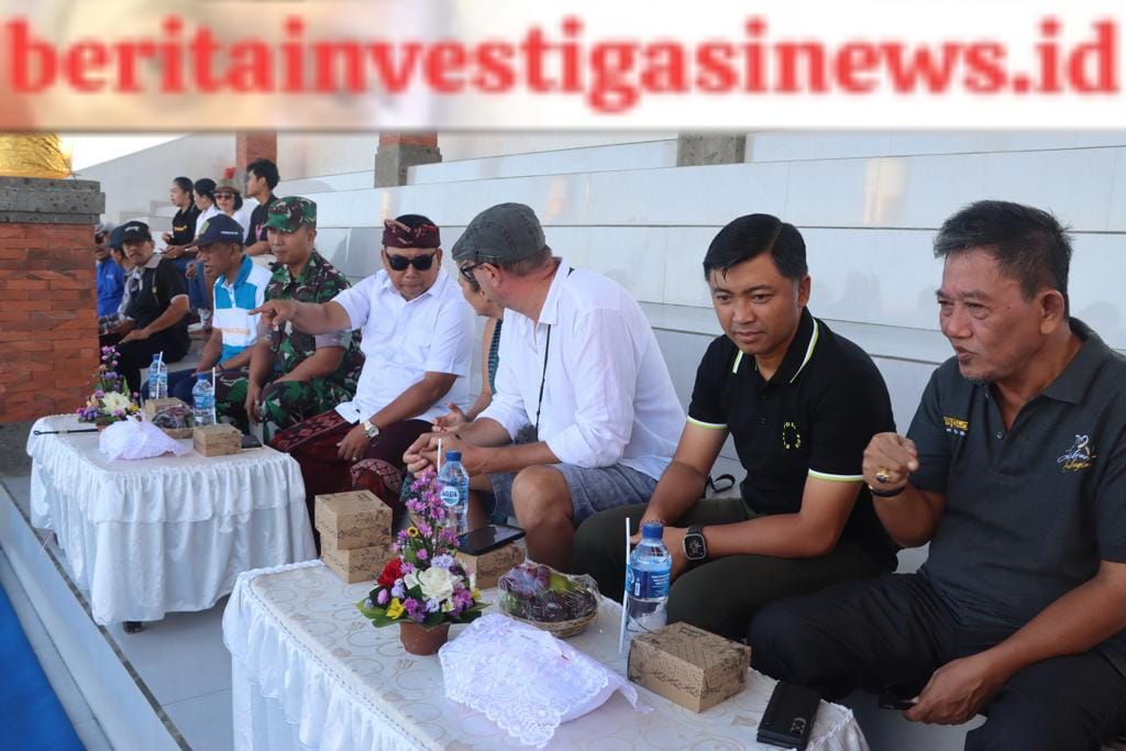 Kapolres Jembrana Saksikan Langsung Tradisi Lomba Makepung Bupati Cup 2023