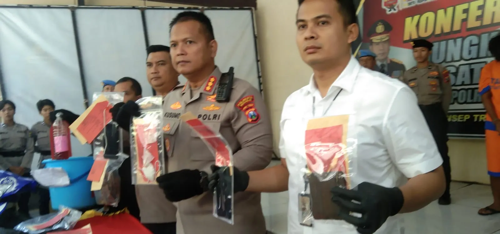 Polresta Sidoarjo Ungkap Kasus Tindak Pidana Pembunuhan Yang Direncanakan