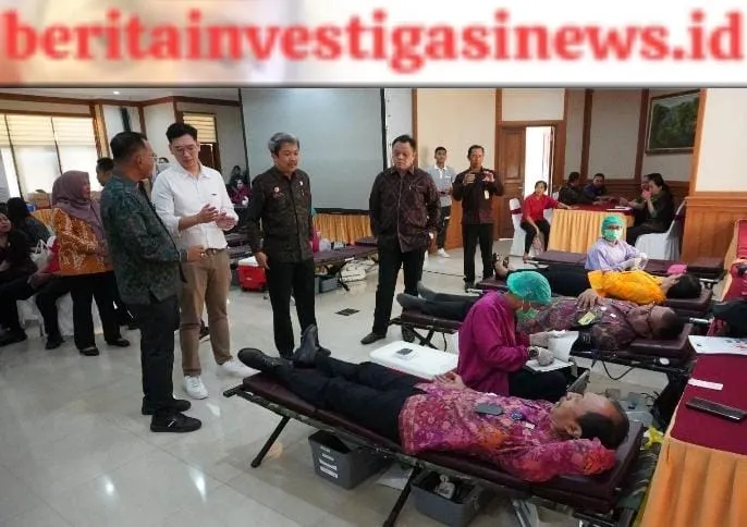 Bakti Sosial Donor Darah Kemenkumham Bali Terhimpun 52 Kantong Darah