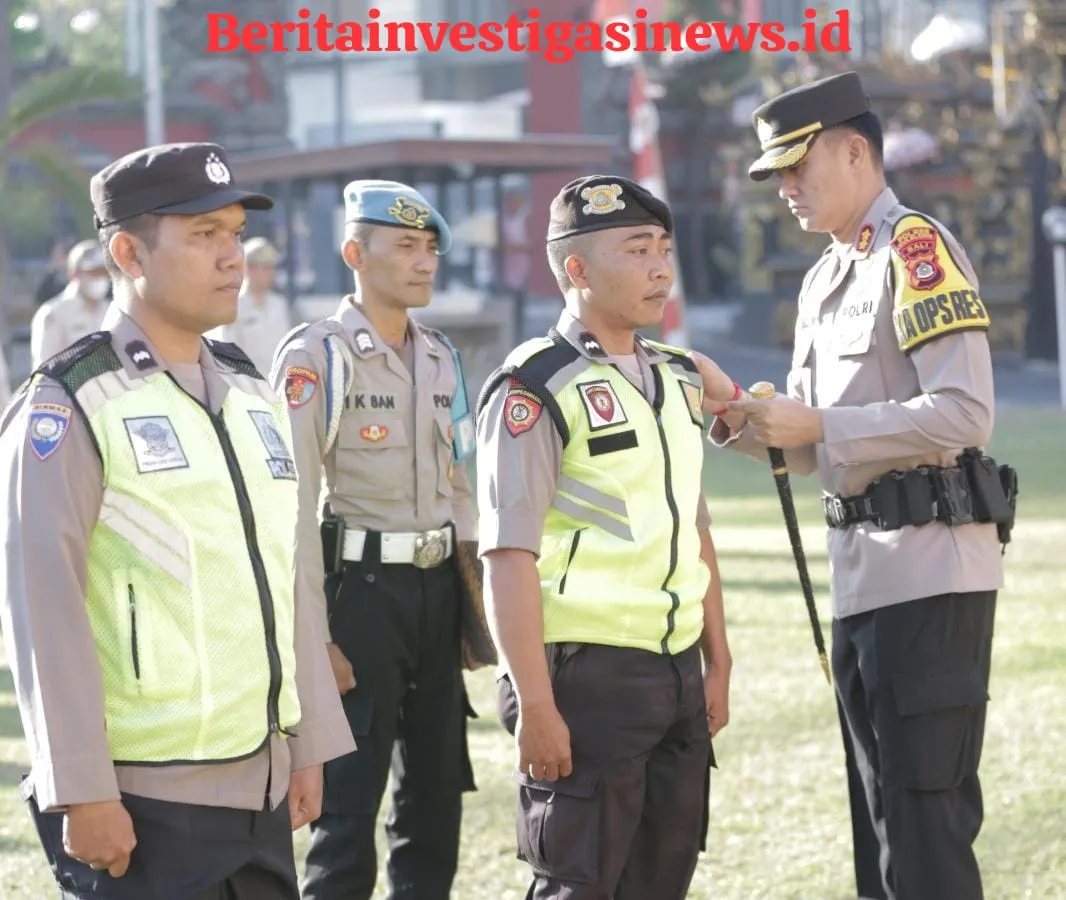 Polres Buleleng Gelar Apel Kesiapan Operasi Pekat Agung 2023