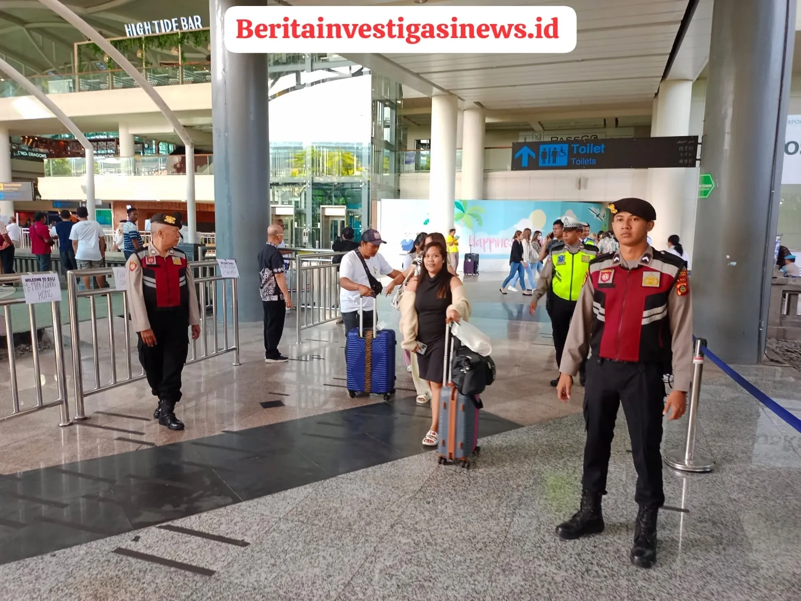 CSK Polres Kawban Gelar Patroli Seputaran Terminal International