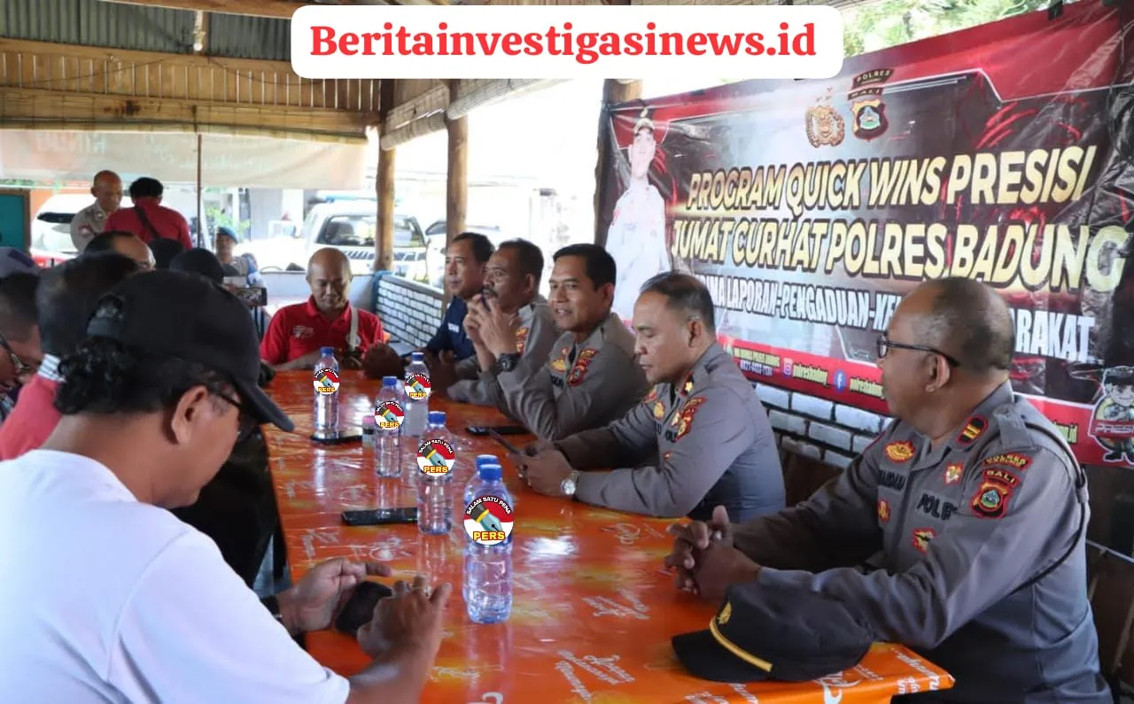 Program Jum'at Curhat Kapolres Badung Undang Awak Media