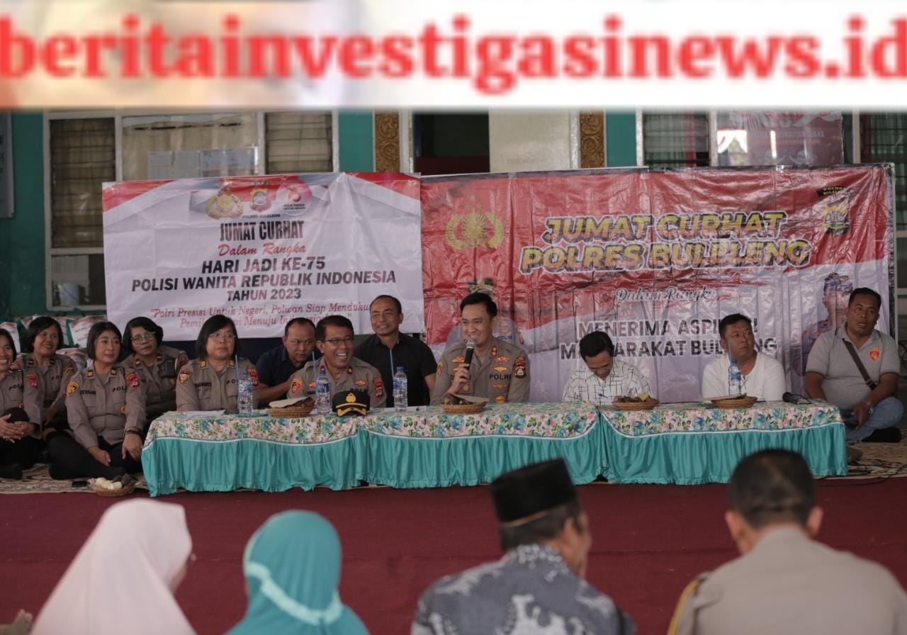 Warga Kampung Kajanan Curhat Kepada Kapolres Buleleng