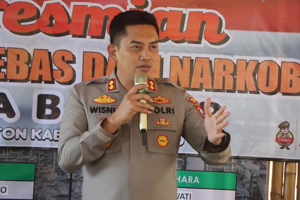 Kapolres Probolinggo Resmikan Kampung Tangguh Bebas Narkoba di Tiga Kecamatan