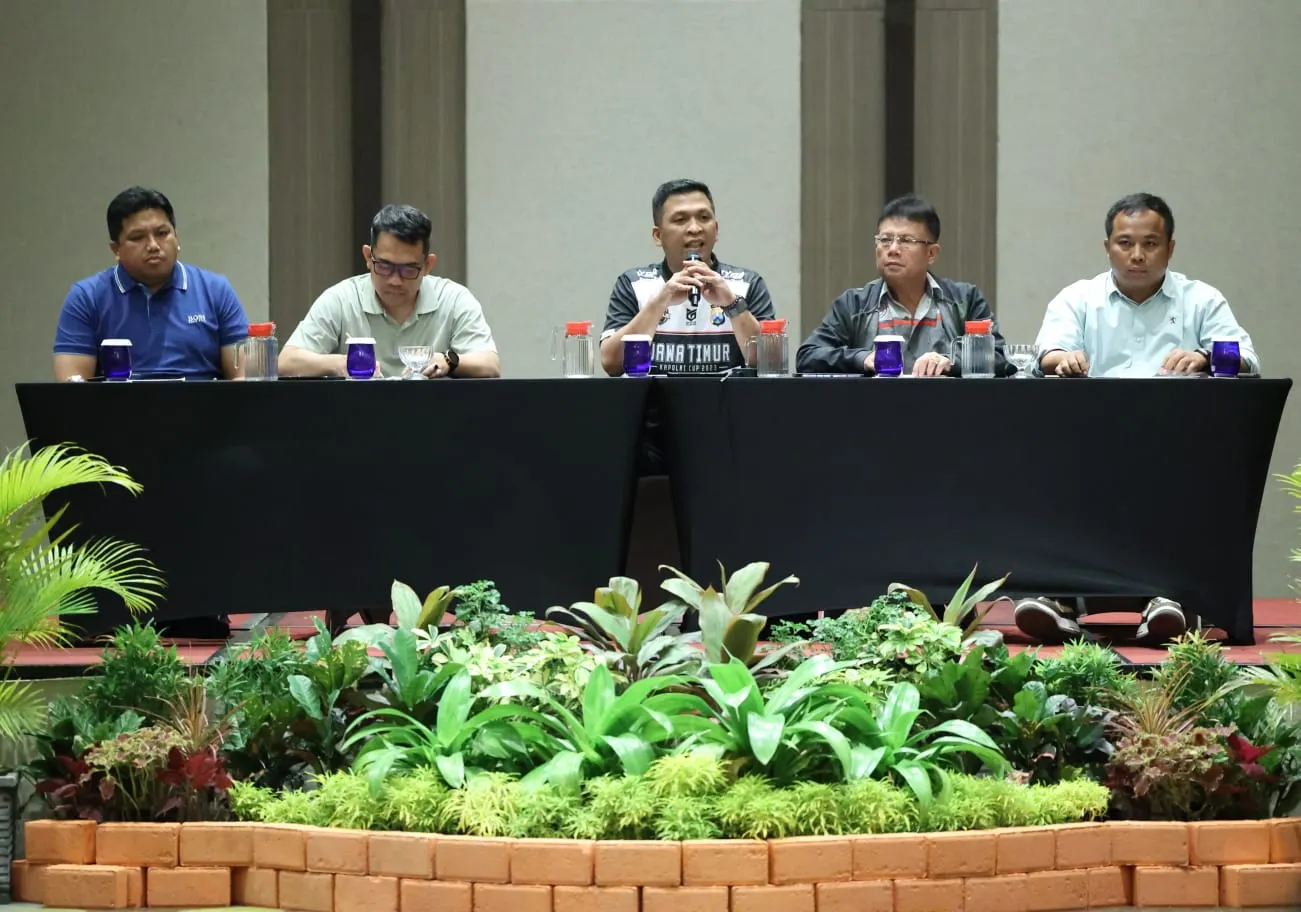 Pastikan Kesiapan Turnamen Voli Kapolri Cup 2023 seri 2, Panitia Adakan Tehnical Meeting