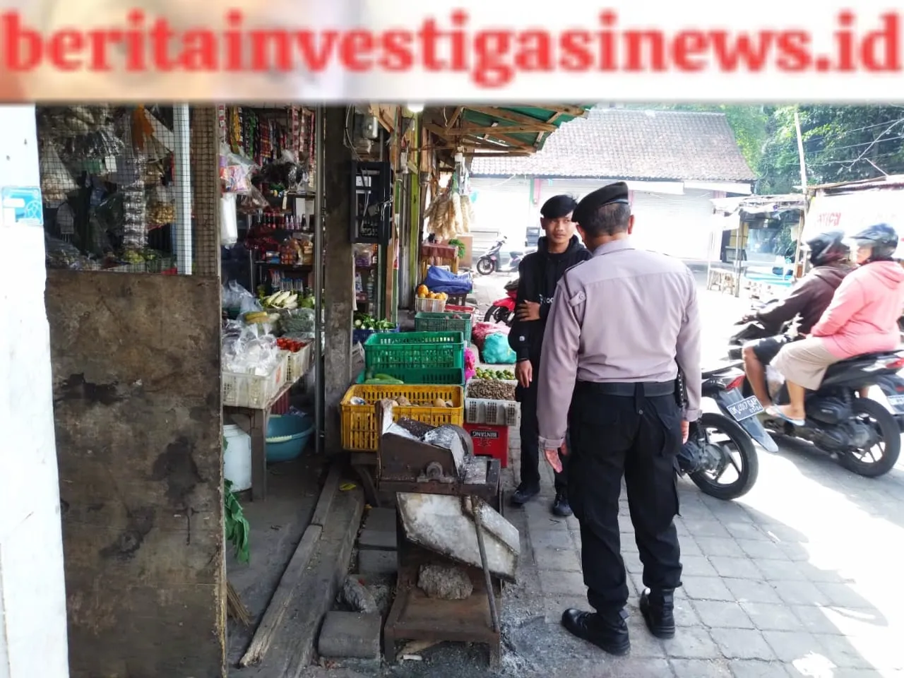 Polisi Banjar Polsek Kuta Atur Lalin dan Sambang, Upaya Preventif Wujudkan Situasi Kondusif