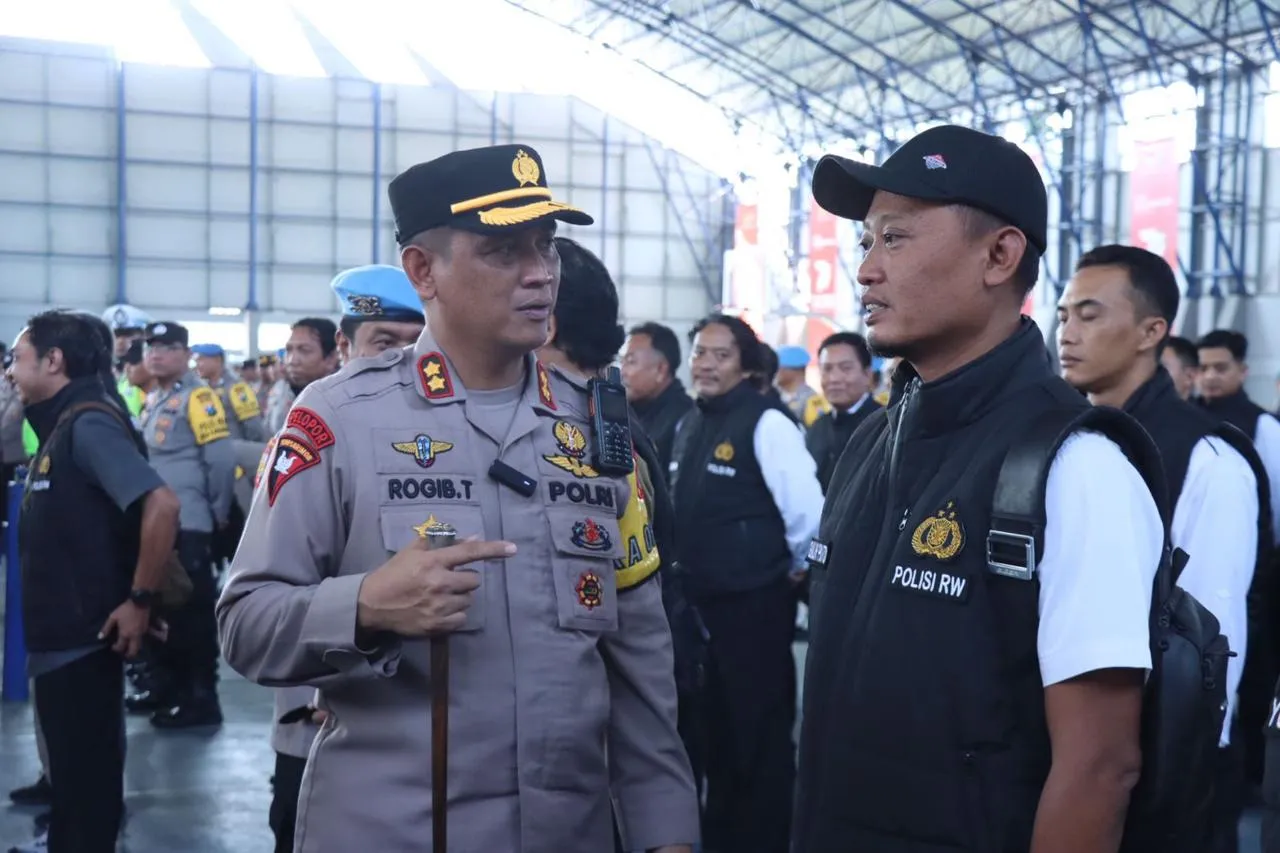 Polisi RW Polres Bojonegoro Diminta Tingkatkan Sinergitas Hadapi Tahun Politik 2024