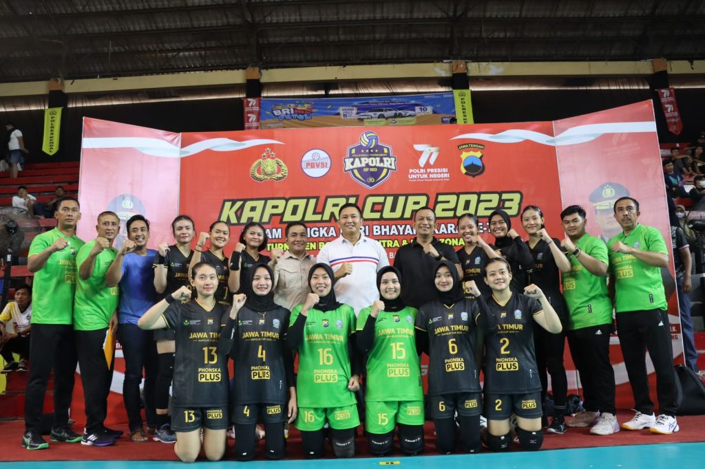 Jadwal Kapolri Cup 2023 di Gresik Tim Voli Putri Jatim Vs Tim Voli Putri Bali