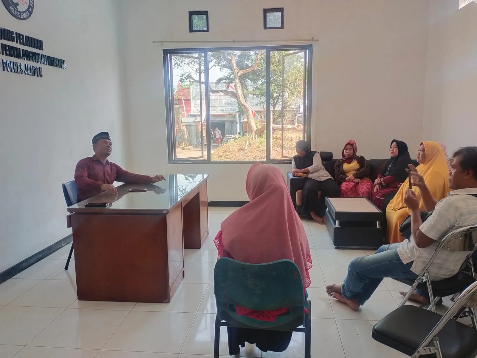 Cegah Peredaran Narkotika dan Okerba Polres Jember Dirikan Posko Konsultasi Narkoba