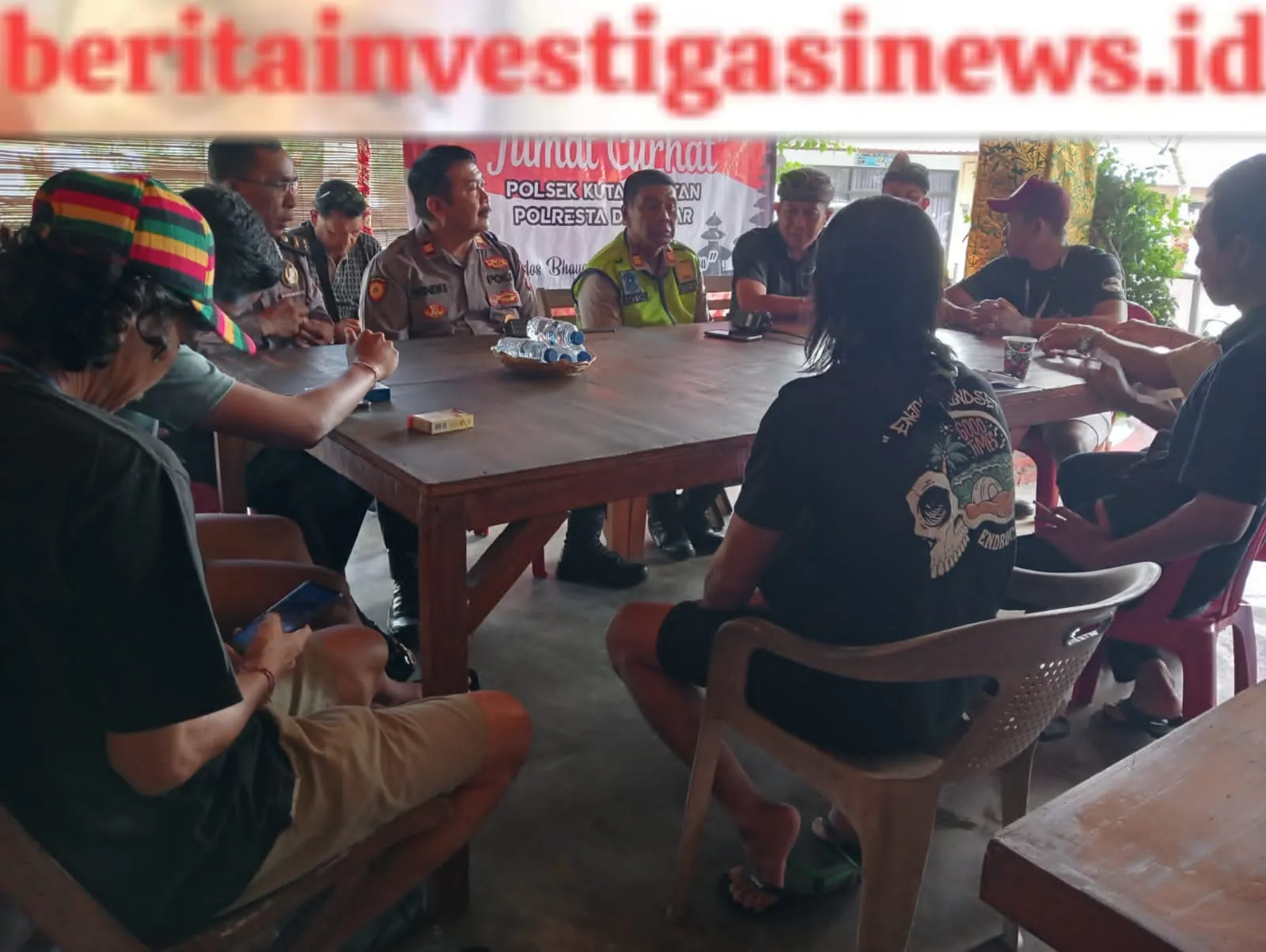 Kala Jumat Curhat Polsek Kuta Selatan Menuai Apresiasi dari Masyarakat