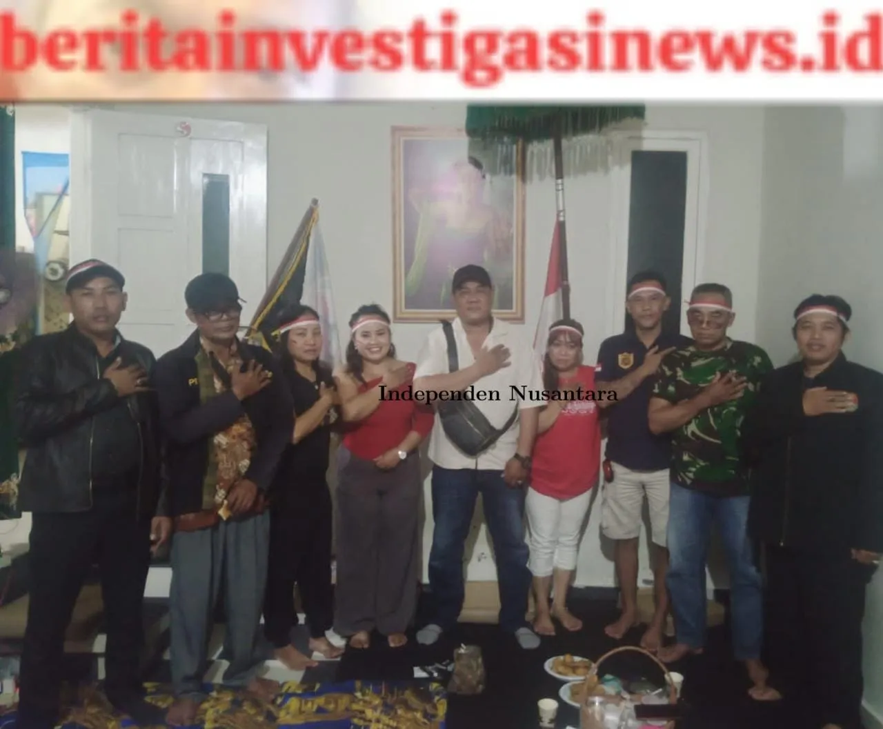 Wujud Sinergisitas Keluarga Insan Jurnalis Jelang Detik-Detik Proklamasi