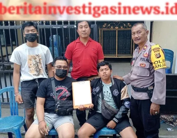 Mabuk Dan Putar Musik Hingga Ganggu Warga, Polisi Banjar Lakukan Mediasi