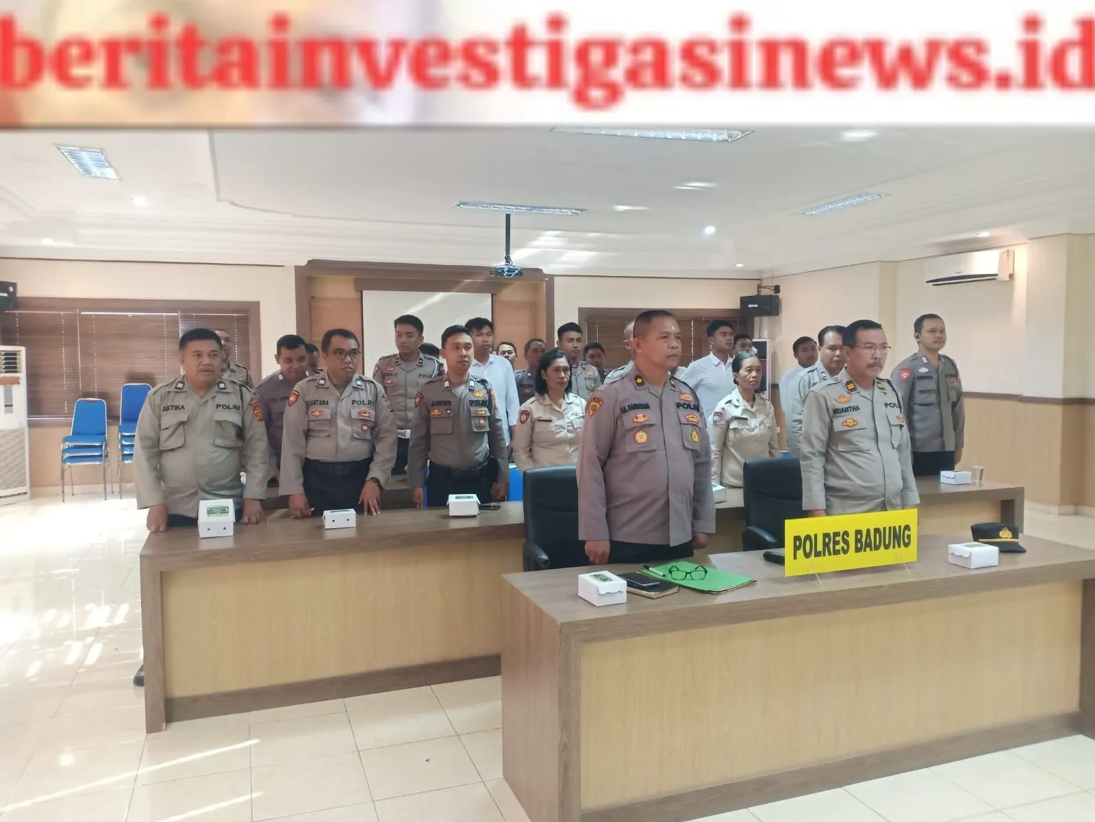 Kabag SDM Kompol AA Gede Rai Ikuti Ceramah Penyimpangan Orientasi LBGT