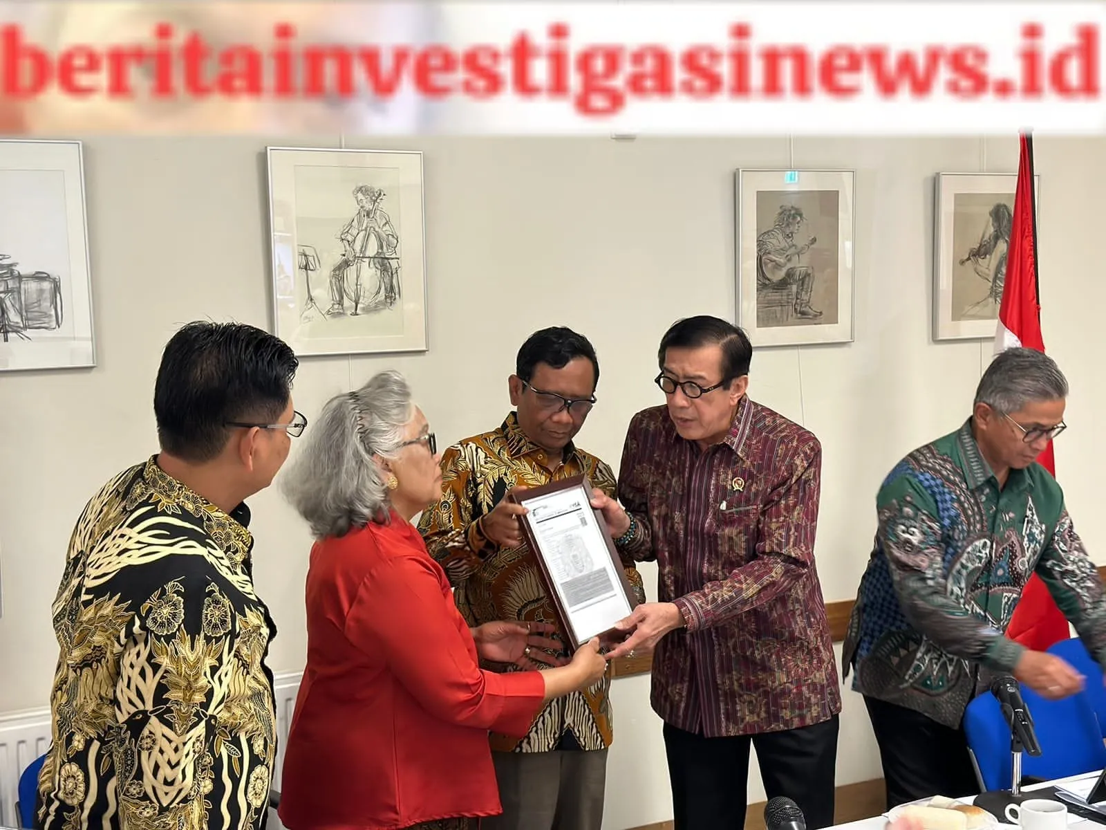 Menkopolhukam dan Menkumham Temui Eks MAHID di Belanda Bahas Kewarganegaraan dan Repatriasi