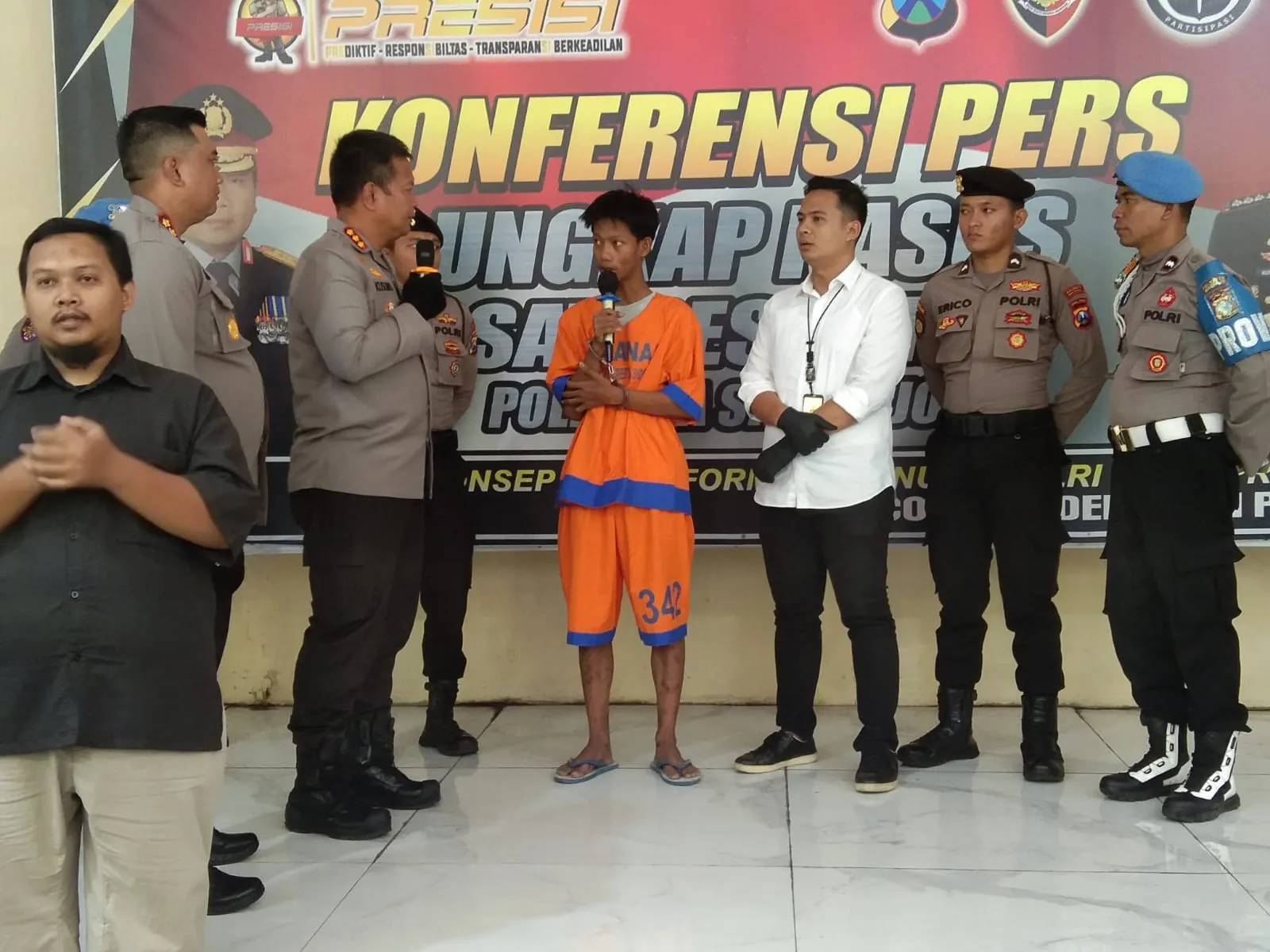Polresta Sidoarjo Ungkap Kasus Sekelompok Pemuda Tawuran dan Sempat Viral di Medsos