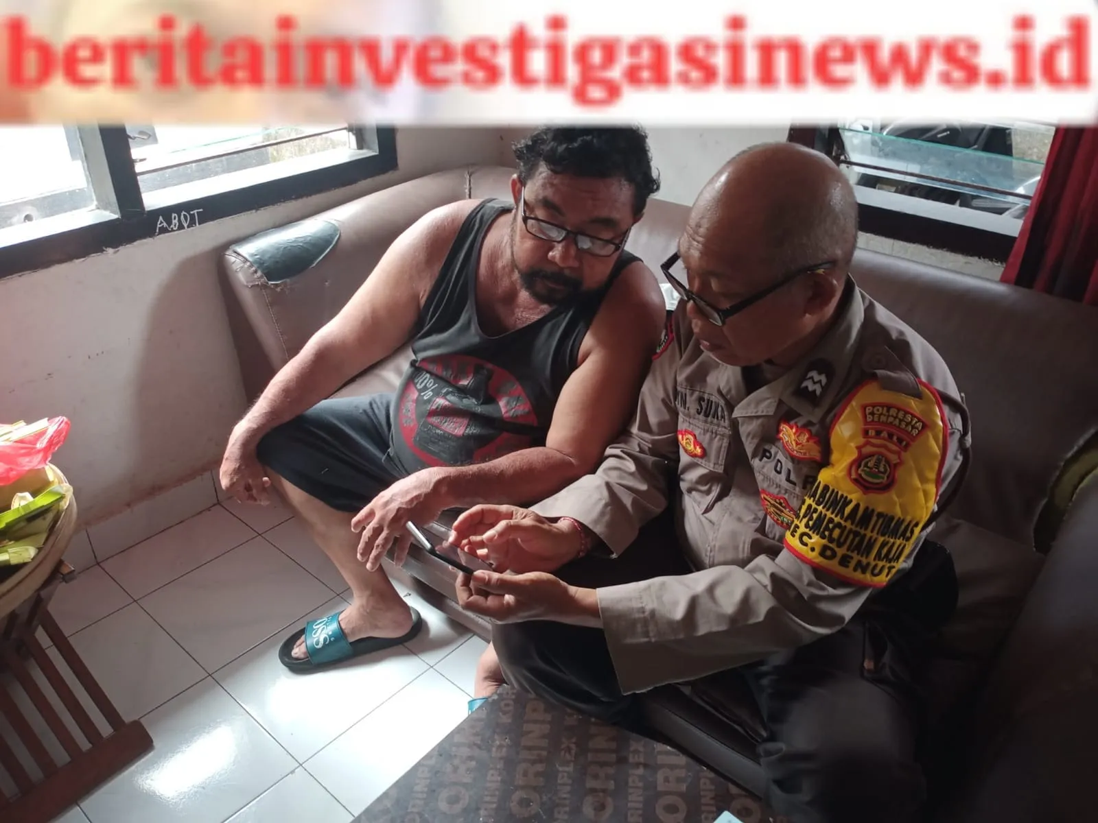 Bhabinkamtibmas Polsek Denut Gencarkan Sosialisasi Polisi Banjar Hebat kepada Warga