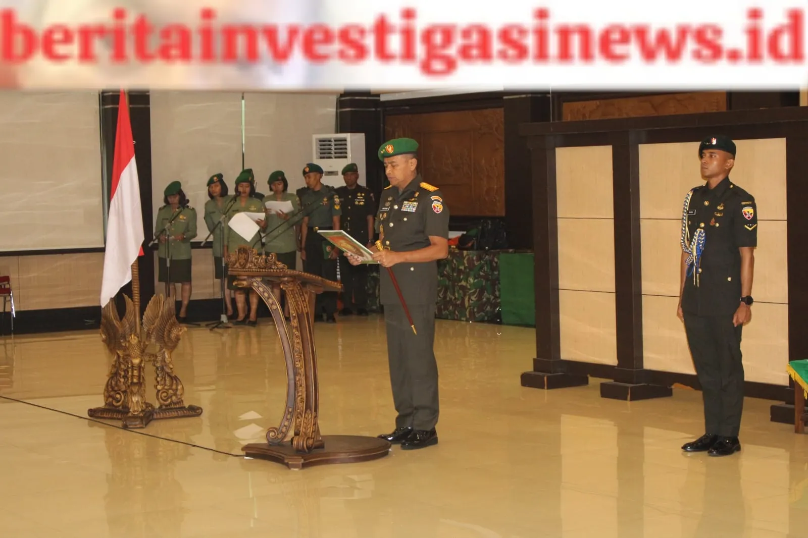 Acara Sertijab dan Tradisi Laporan Korps Pejabat Kodam IX Udayana