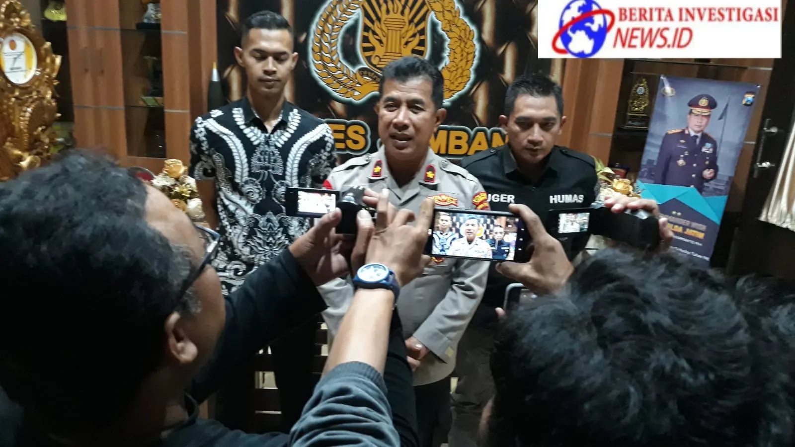 Patroli Gabungan Polres Jombang Amankan 62 Orang dan 39 Sepeda Motor Berknalpot Brong