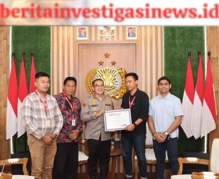 Kapolresta Denpasar Terima Reward Atas Konsistensinya Jaga Kamtibmas