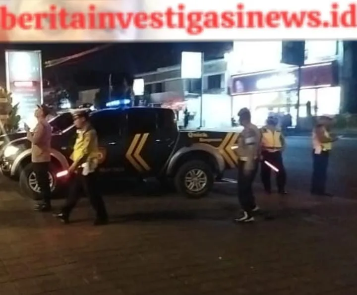 KRYD Blue Light Patrol Polsek Dentim Dalam Menjamin Situasi Aman Terkendali