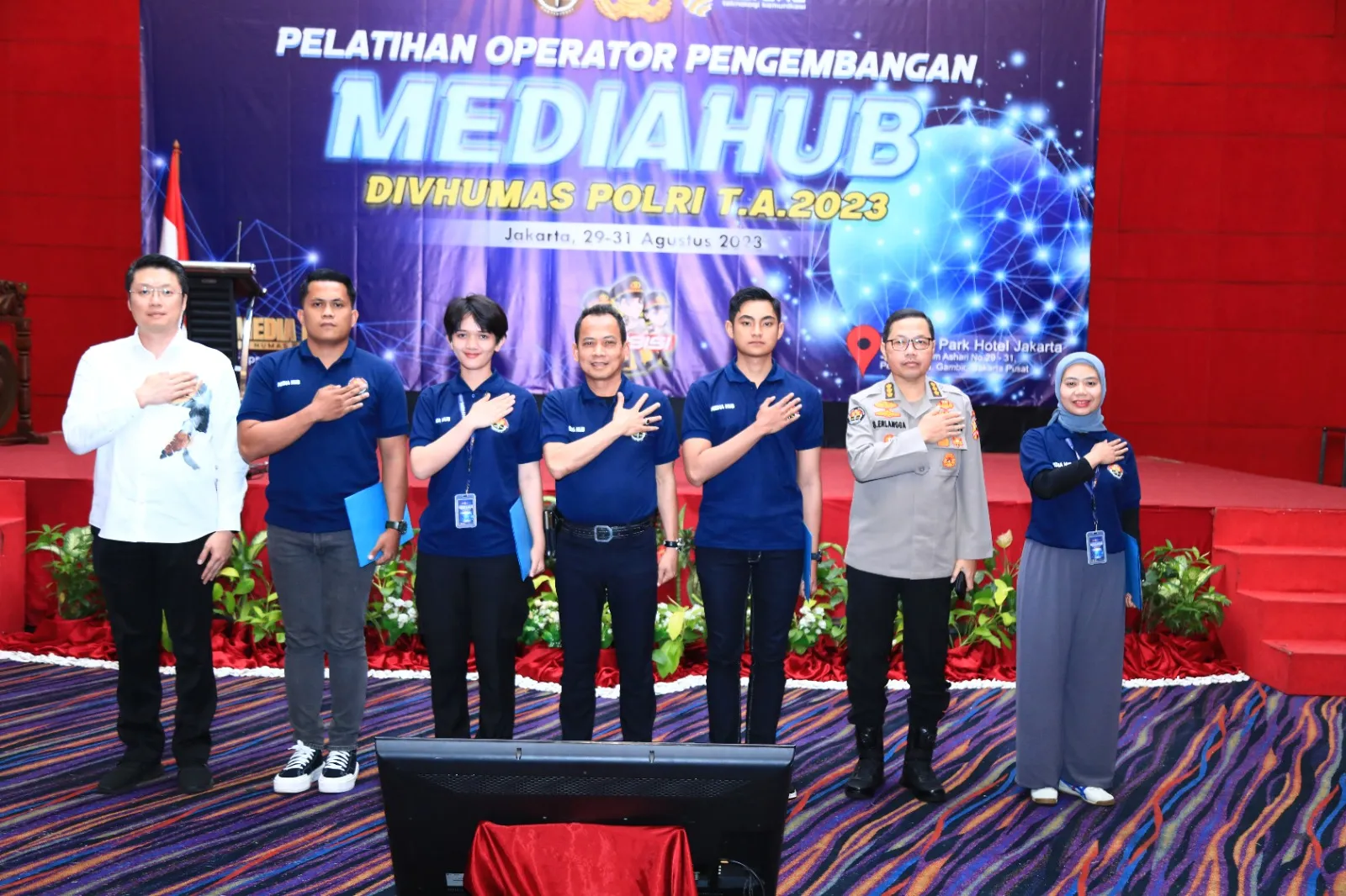 Pelatihan MediaHUB 2023 Resmi Ditutup, Polri Optimalkan Komunikasi Dalam Melayani Masyarakat
